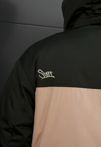 Фото - Мужская демисезонная куртка с капюшоном Staff sk dark green & beige - Men box