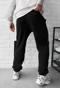 Фото - Спортивні штани для чоловіків Staff of black reflective - Men box