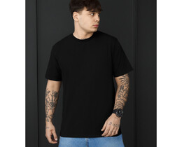 Фото - Мужская футболка однотонная Staff black - Men box