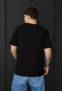 Фото - Мужская футболка однотонная Staff black - Men box