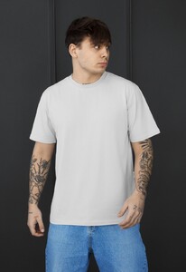 Фото - Мужская футболка однотонная Staff light gray - Men box