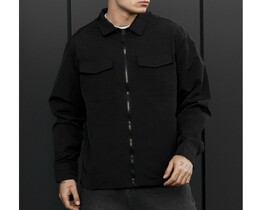 Фото - Мужская демисезонная куртка ветровка Staff fr black - Men box