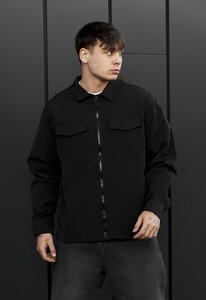 Фото - Чоловіча демісезонна куртка вітровка Staff fr black - Men box