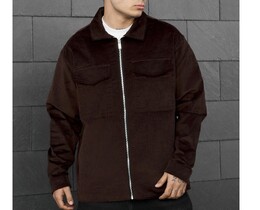 Фото - Мужская демисезонная молодежная куртка Staff my brown - Men box