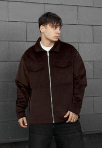 Фото - Чоловіча демісезонна молодіжна куртка Staff my brown - Men box