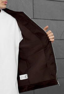 Фото - Чоловіча демісезонна молодіжна куртка Staff my brown - Men box