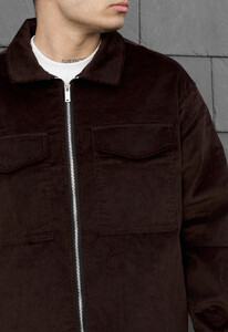 Фото - Чоловіча демісезонна молодіжна куртка Staff my brown - Men box