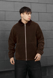 Фото - Мужская куртка молодежная ветровка Staff ri brown - Men box