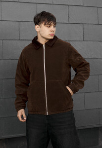 Фото - Мужская куртка молодежная ветровка Staff ri brown - Men box