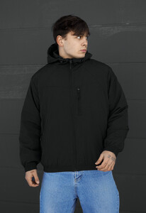 Фото - Мужская демисезонная спортивного стиля куртка Staff da black - Men box