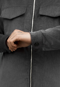 Фото - Чоловіча демісезонна молодіжна куртка Staff my gray - Men box