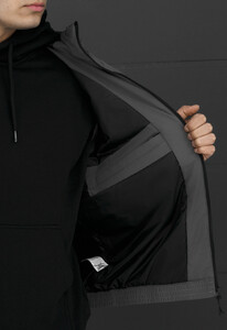 Фото - Мужская демисезонная спортивного стиля куртка Staff da gray - Men box