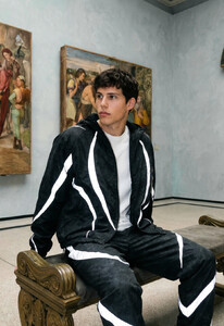 Фото - Чоловічий рефлективний спортивний костюм Staff Original 13/US - Men box