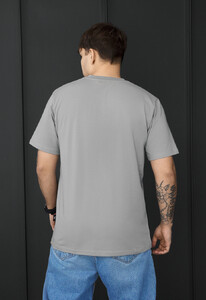 Фото - Мужская качественная футболка Staff gray - Men box