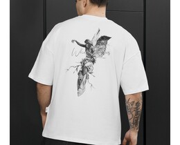 Фото - Чоловіча якісна футболка Staff fade away oversize - Men box