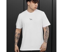 Фото - Чоловіча футболка класичного крою Staff logo reflective white - Men box