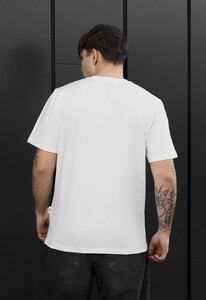 Фото - Чоловіча футболка класичного крою Staff logo reflective white - Men box