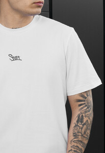 Фото - Чоловіча футболка класичного крою Staff logo reflective white - Men box