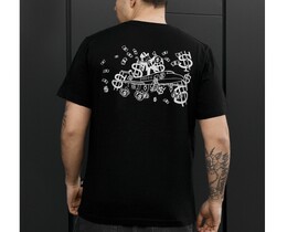 Фото - Мужская футболка классического кроя Staff rich - Men box