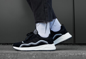 Фото - Чоловічі спортивні кросівки Staff black & gray reflective - Men box