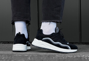 Фото - Чоловічі спортивні кросівки Staff black & gray reflective - Men box