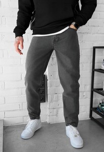 Фото - Мужские универсальные джинсы Staff 30 gray slim - Men box