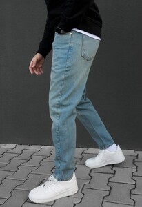 Фото - Мужские джинсы свободного кроя Staff 0941 blue regular - Men box