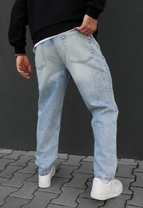 Фото - Мужские джинсы из ткани премиумкласса Staff 09 loose fit light blue - Men box
