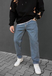 Фото - Чоловічі джинси вільного крою Staff 2 blue regular - Men box