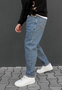 Фото - Чоловічі джинси вільного крою Staff 2 blue regular - Men box