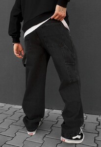 Фото - Мужские мешковатые джинсы Staff 0917 dark gray baggy - Men box