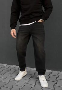 Фото - Мужские универсальные джинсы Staff 09 regular black - Men box