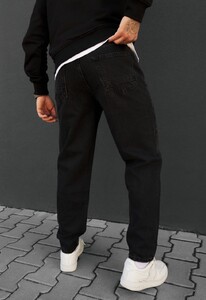 Фото - Мужские универсальные джинсы Staff 09 regular black - Men box