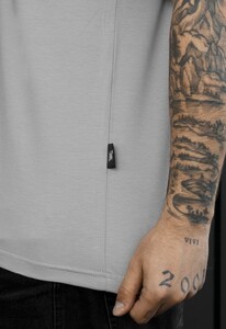 Фото - Мужская стильная футболка Staff ma light gray - Men box