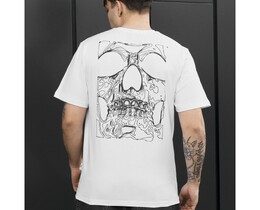 Фото - Мужская футболка классического кроя Staff skull - Men box