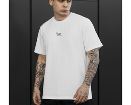 Фото - Мужская футболка классического кроя Staff white logo - Men box