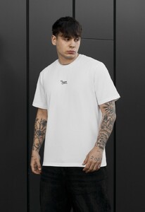 Фото - Мужская футболка классического кроя Staff white logo - Men box