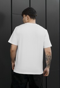 Фото - Мужская футболка классического кроя Staff white logo - Men box