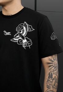 Фото - Мужская футболка классического кроя Staff logo & birds - Men box