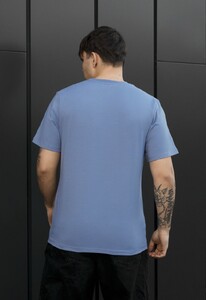 Фото - Мужская базовая футболка Staff sa blue - Men box
