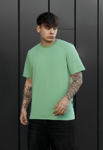 Фото - Чоловіча футболка класичного крою Staff sa green - Men box