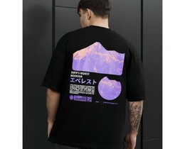 Фото - Чоловіча якісна футболка Staff mountain oversize - Men box