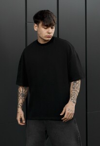 Фото - Чоловіча якісна футболка Staff mountain oversize - Men box