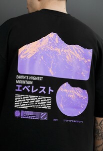 Фото - Чоловіча якісна футболка Staff mountain oversize - Men box