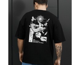 Фото - Чоловіча якісна футболка Staff pride oversize - Men box