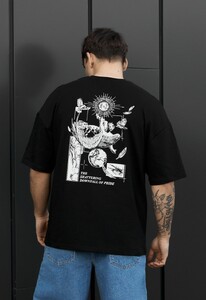 Фото - Чоловіча якісна футболка Staff pride oversize - Men box