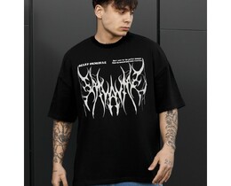 Фото - Чоловіча якісна футболка Staff perfect moment reflective oversize - Men box