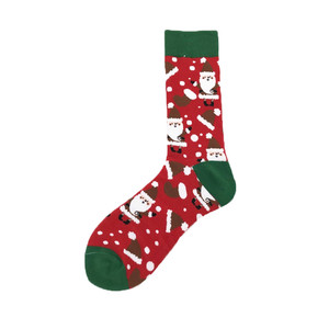 Фото - Шкарпетки новорічні Friendly Socks червоні "Веселий Санта" - Men box