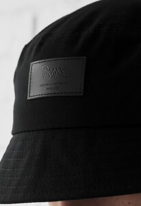 Фото - Чоловіча однотонна літня панама Staff black - Men box