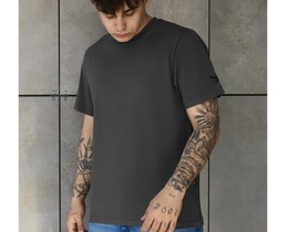 Фото - Мужская стильная футболка Staff dark gray logo - Men box